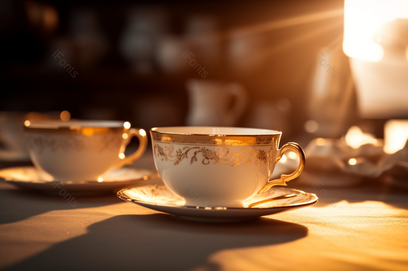 精致的下午茶好看的茶杯拍摄,高清,摄影图,摄影图片,图片大全,摄影图免费下载